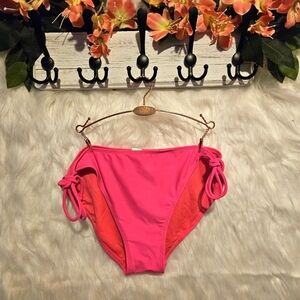 G21 Hot Pink String Bikini Bottoms